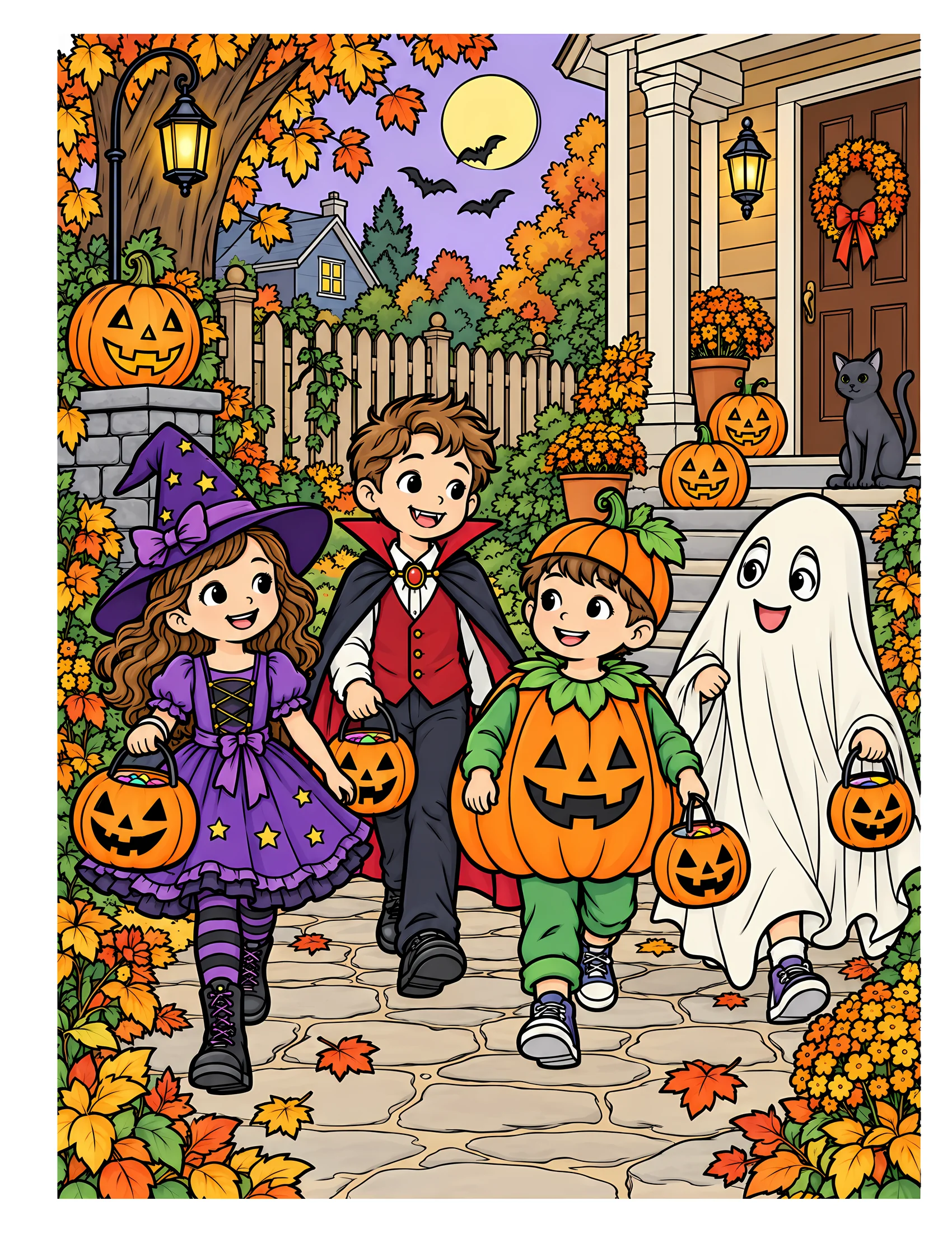 Costume parade color reference for Level 2 · Advanced